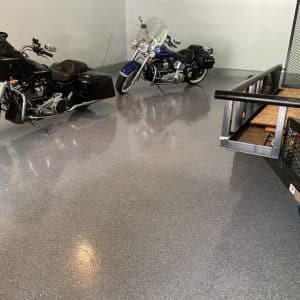 After Tsp Flake System 3 Car Garage Large